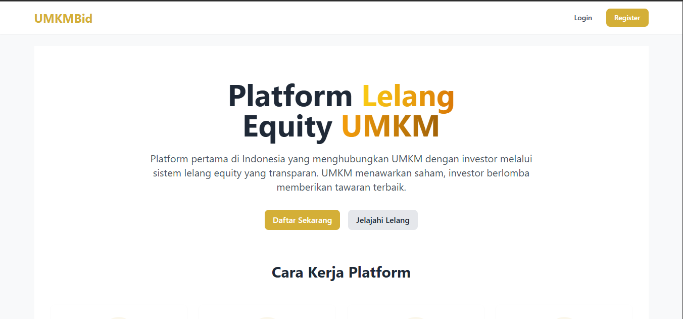 UMKMbid Project